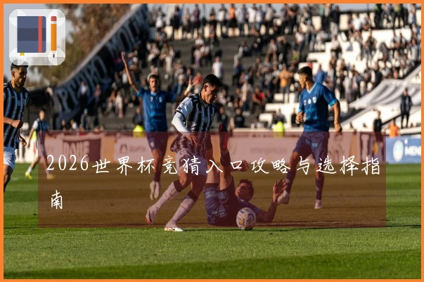 2026世界杯竞猜入口攻略与选择指南